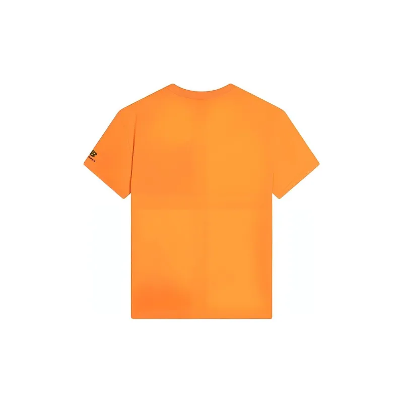 New Balance Men's Logo Print Crewneck Tee Orange-1