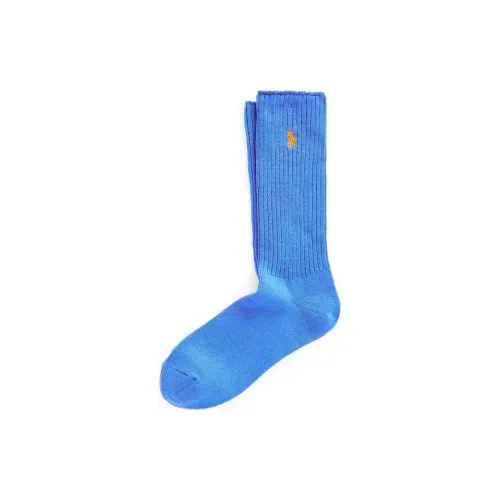 Polo Ralph Lauren Mid-Calf Socks Men's 1 Pack Blue
