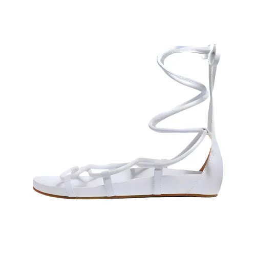 MICHAEL KORS Vero Roman Sandals Women's White