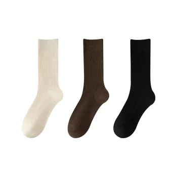 XXLLG Mid Calf Socks Women's 3 Pack