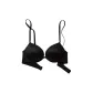 2ZUO Black Double Gathering Style-2805