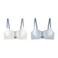 2 Pack (White+Blue)