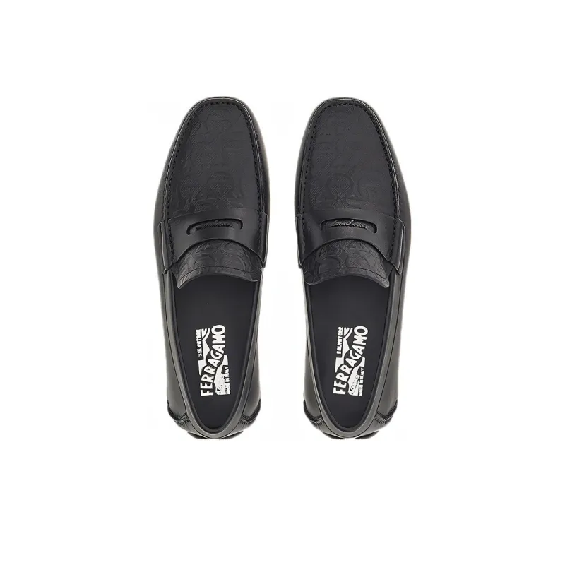 FERRAGAMO Casual Shoes Men's Black-2