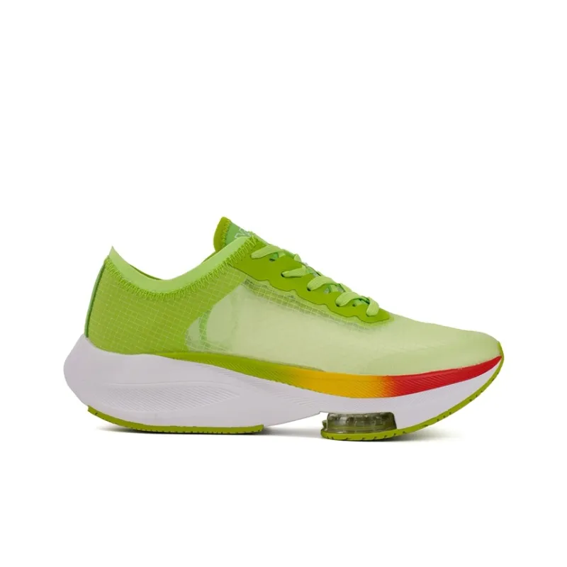VOIT Cushioning Coverage Rebound Abrasion Resistant Breathable Slip Resistant Low Top Running Shoes Men's Neon Green-1