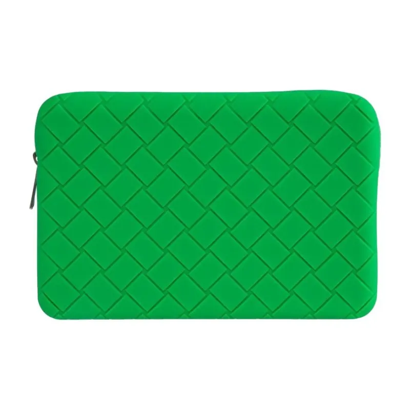 Bottega Veneta Silicone Clutch Men's Green-0