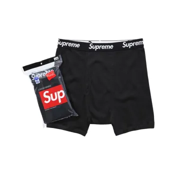 Supreme X Hanes Thermal Pant 1 Pack 'Black'
