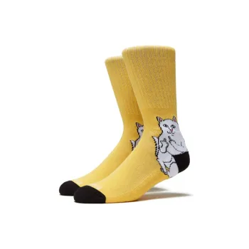 RIPNDIP Unisex Socks 1 Packs Orange
