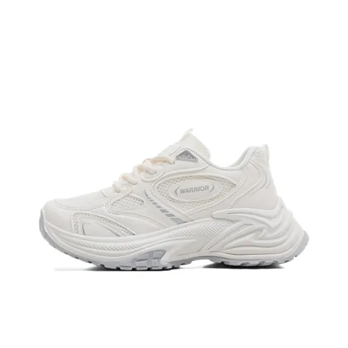 Warrior Cushioned Slip-Resistant Lightweight Height Increasing Low-Top Chunky Sneakers Women's