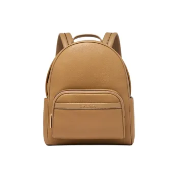 MICHAEL KORS Artificial Leather Backpack Medium Size Women's Camel