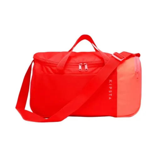 DECATHLON Gym Bags Coral Red With Coral Pink Accents