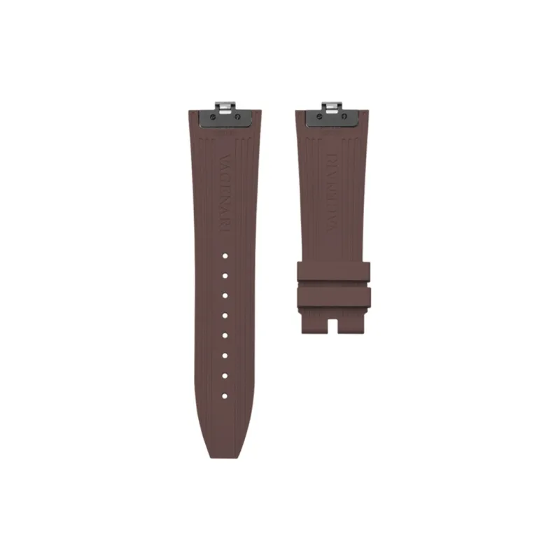 VAGENARI Watch Bands Rubber Strap Compatibility For Jaeger LeCoultre Master Geographic 4520V 5520V 7920V Unisex-15