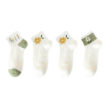 MIIOW Ankle Socks Women's 4 Pack