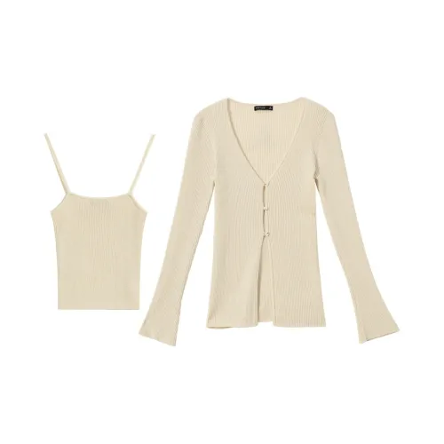 WESTLINK Casual Suits Women's Apricot