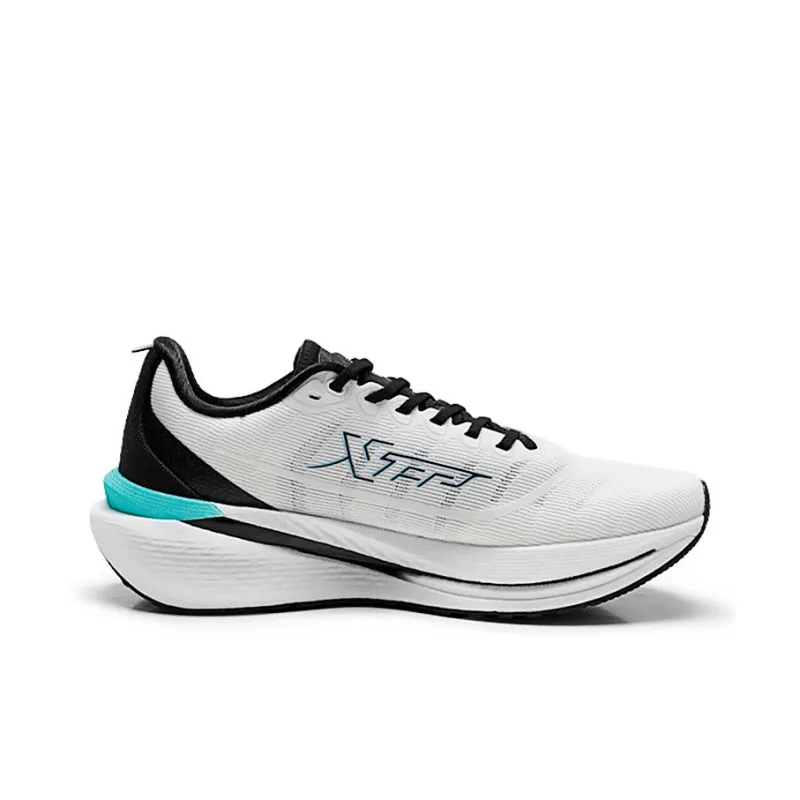 XTEP 360X SE Cushioning Breathable Low Top Running Shoes Men's White Black-1