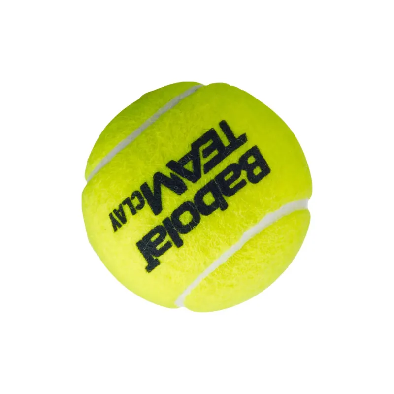 Babolat Team Clay X3 Tennis Balls Felt Training Ball Indoor And Outdoor Yellow-3