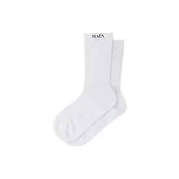 PRADA Ankle Socks Women's 1 Pack White