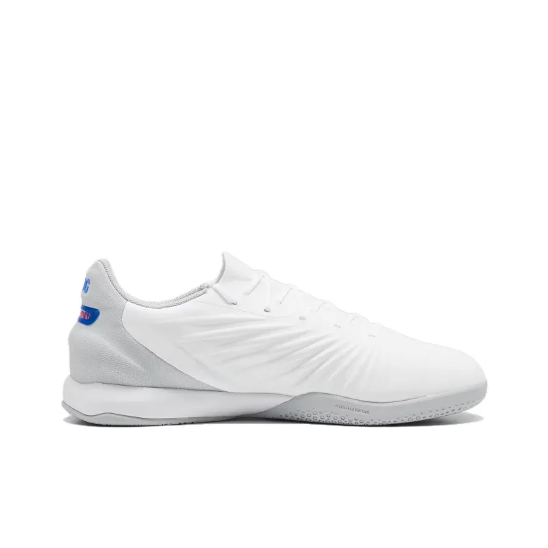 PUMA KING MATCH Anti-Slip Wear-Resistant Soccer Shoes Unisex White-1