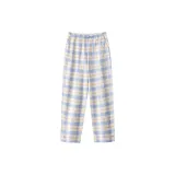 [Women's]Bamboo Moon Blue Checkered
