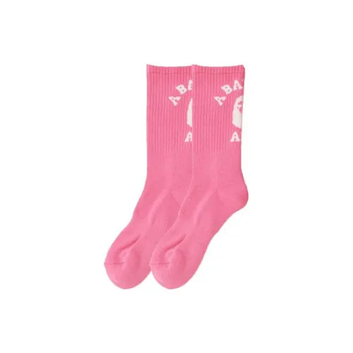 A BATHING APE Men Mid Calf Socks