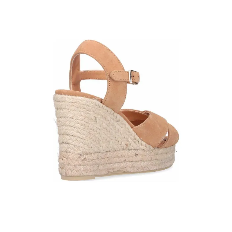 Castañer One Strap Sandals Women's Brown-4