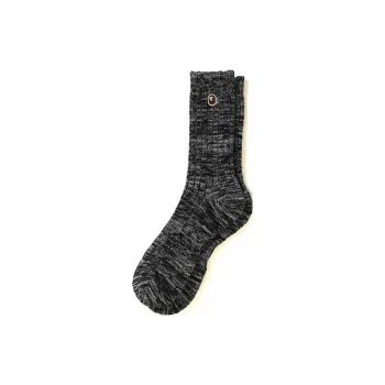 A BATHING APE Mid Calf Socks Men's