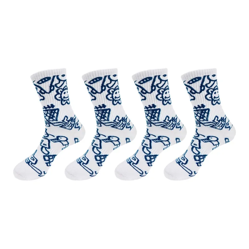 BTK Mid Calf Socks Unisex 4 Pack-5