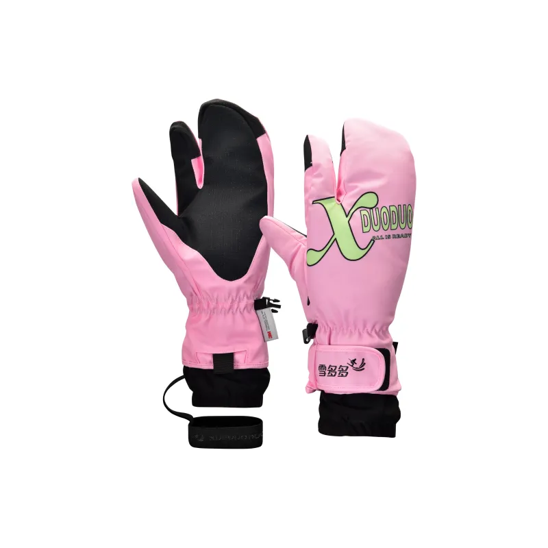A lot of snow Ski Gloves-4