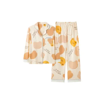 Kerener Pajama Set Women's Orange