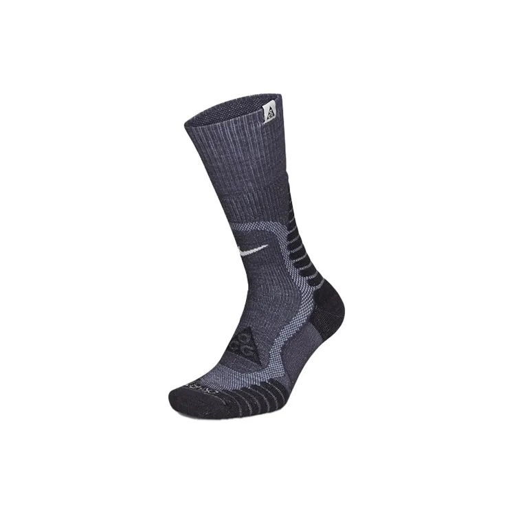 Nike Mid Calf Socks Unisex 1 Pack Black-0