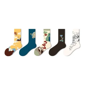 JKN Unisex Mid-Calf Socks