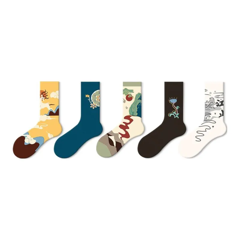 JKN Unisex Mid Calf Socks-0