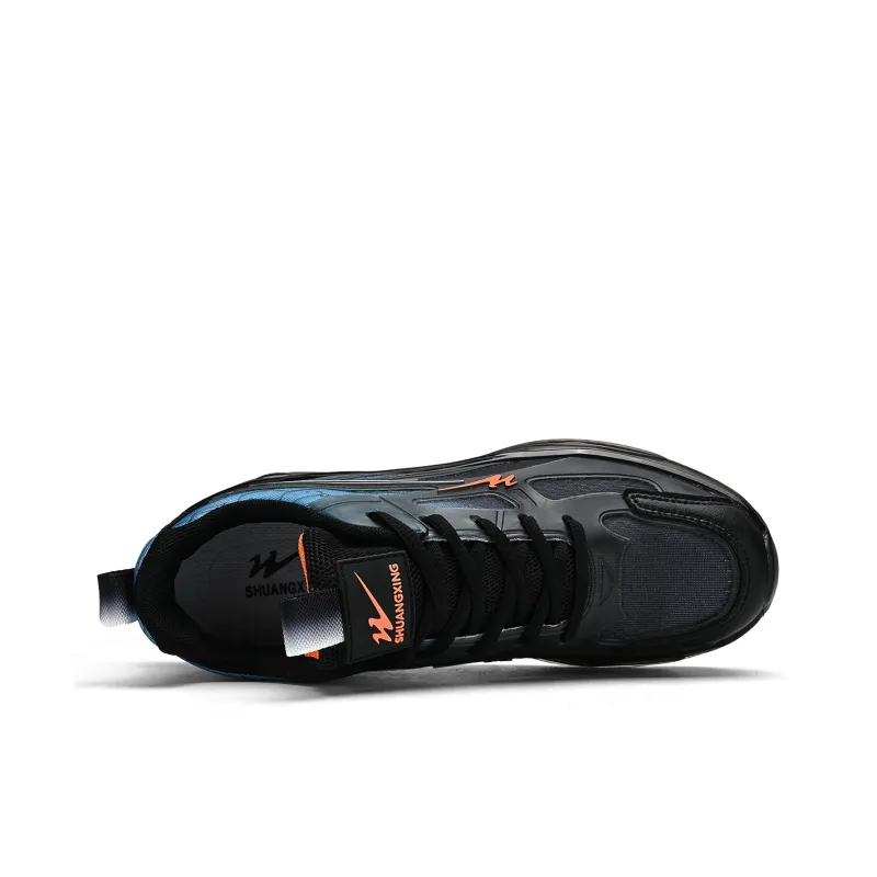 Binary Cushioned Anti-Slip Wear-Resistant Waterproof Breathable Lightweight Low-Top Casual Shoes Men's-3