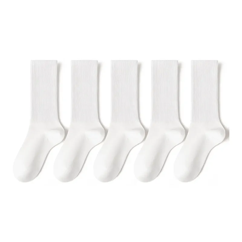 B&C.Room SS24 Mid Calf Socks Fall Winter Unisex 5 Pack-0
