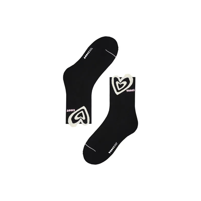 TOOCI Unisex Mid Calf Socks-4