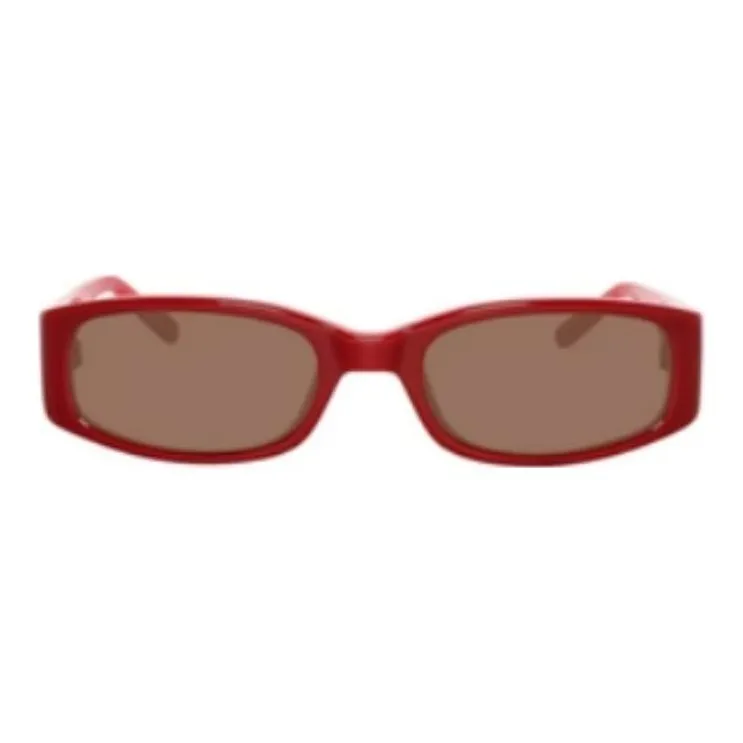 GUESS Plastic Butterfly Sunglasses Women's Red-0