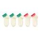 3 White Green, 2 White Rose Red