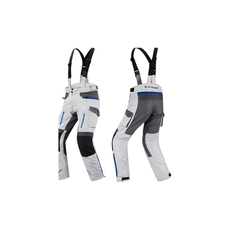 SWEEP Racing Suits / Motorcycle Suits Unisex GPX 4 Gray Blue Pants TTGPX 04-3