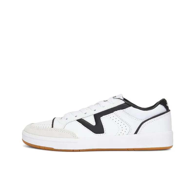 Vans Anti Slip Wear Resistant Low Top Skateboard Shoes Men's White-0