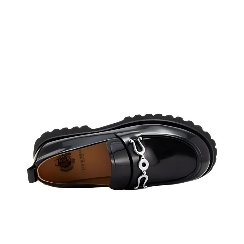 Teenie Weenie Loafers Women's Black/Burgundy-3