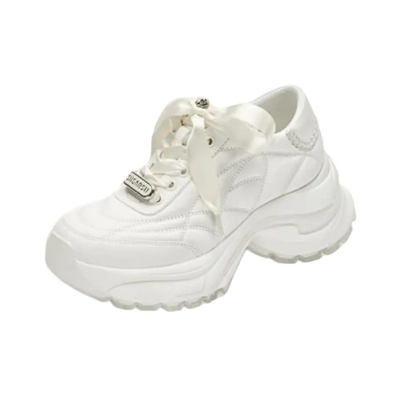 SUGARSU Wear Resistant Low Top Chunky Sneakers Women's-0