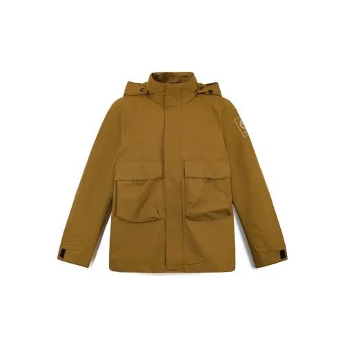 Timberland Windbreaker Jackets Men Light Brown