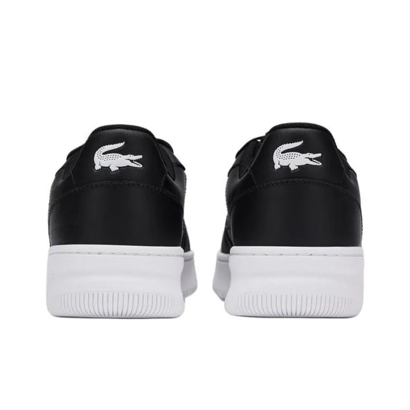 LACOSTE Slip Resistant Low Top Skateboard Shoes Men's Black-4