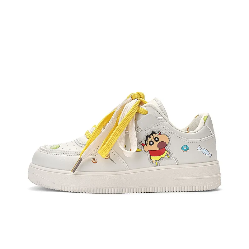 Crayon Shinchan Low Top Skateboard Shoes Unisex-2