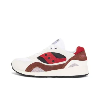 Saucony Shadow 6000 Anti Slip Wear Resistant Low Top Casual Shoes Men's White