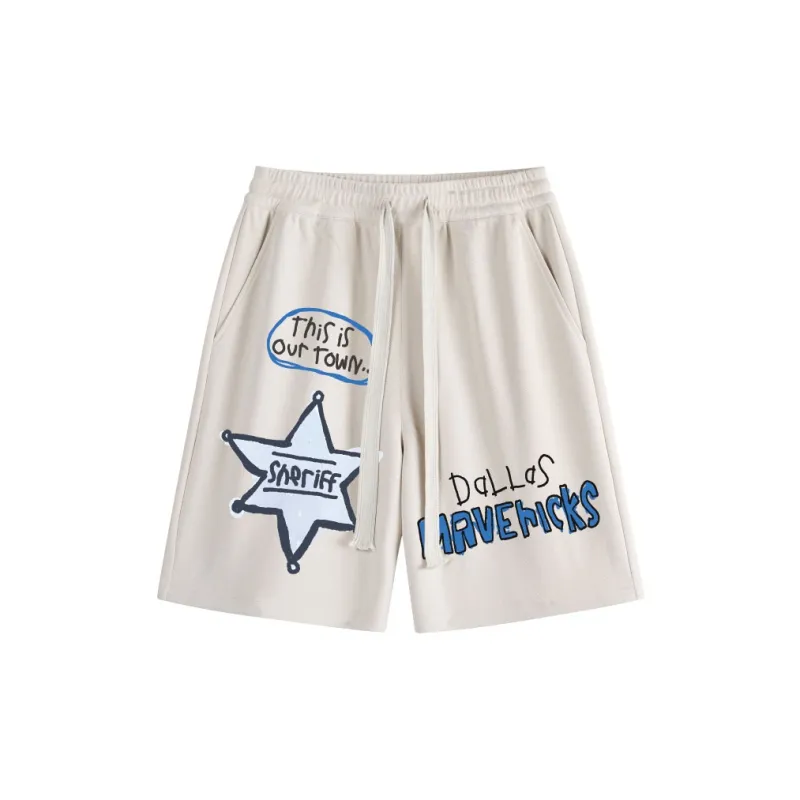 AFTER SCHOOL SPECIAL Casual Shorts Unisex Apricot-1