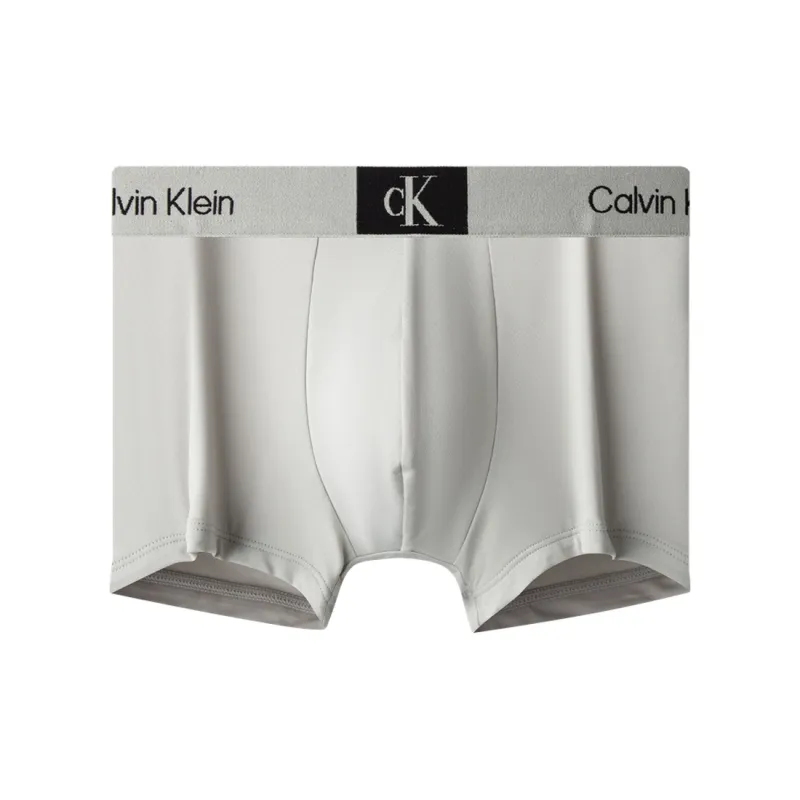CALVIN KLEIN CK96 Series Boxer Shorts Men's 1 Pack Plain Gray-0