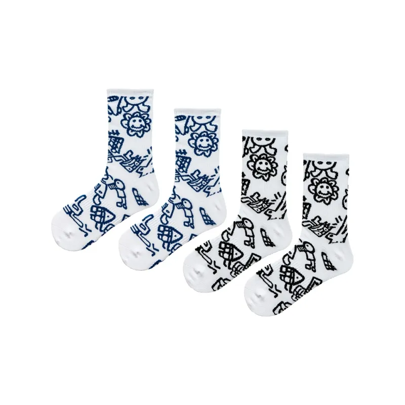 BTK Mid Calf Socks Unisex 4 Pack-8