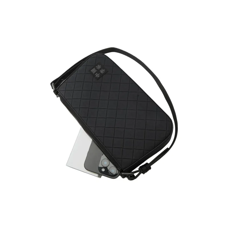 LiNing Vital Series Polyurethane Handbag Shoulder Bag Women's Black-7