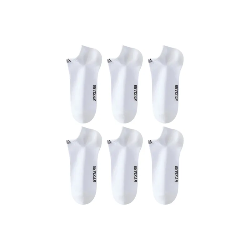H YXIANG Ankle Socks Men's 6 Pack-0