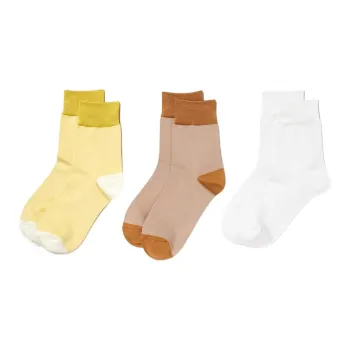 UNIQLO Mid-Calf Socks Women's 3 Pack